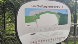 Lim Chu Kang Nature Park (Cashin House) signage 1